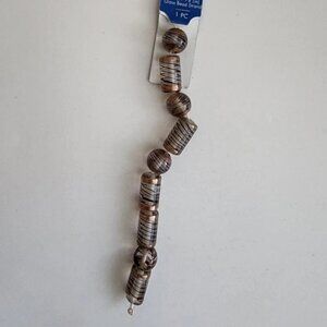 Blue Moon Glass Bead Strand, Jewelry making, Destash